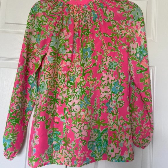 Lilly Pulitzer Elsa Silk Top - Picture 4 of 6